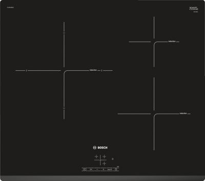 Plaque de cuisson induction Bosch PUJ631BB1E, 3 foyers Castorama