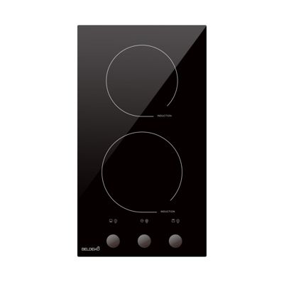 Plaque Induction 4 Feux Encastrable BELDEKO 6800W - Booster, Minuteur, Anti-Débordement, Touches Tactiles