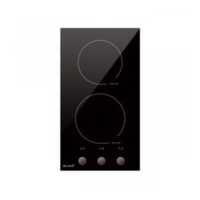 Plaque de cuisson induction encastrable - 2 foyers, Minuteur, 3600 W avec boutons / manettes