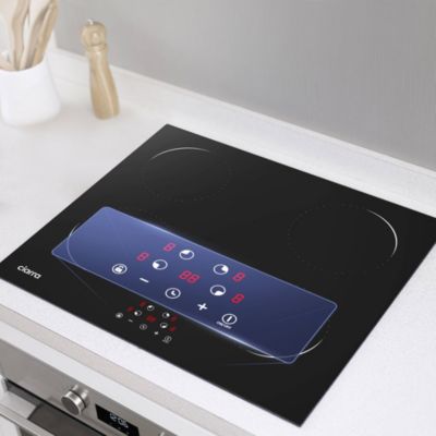 Plaque de cuisson induction encastrable 4 foyers 6000W commande tactile 9 niveaux de puissance  Ciarra  CD4BIH-C