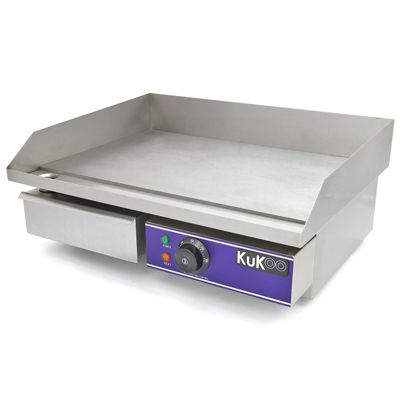 Plaque de Cuisson Professionnelle Inox de 50cm