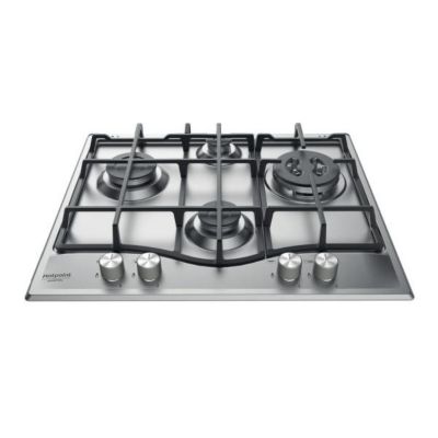 Plaque de Cuisson - Table a GAZ  - HOTPOINT - 4 foyers - L 60 x P51 cm - PNN 641 IX