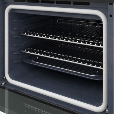 Plaque de cuisson vitrocéramique 4 zones 6000 W + four encastrable 66 L Cooke & Lewis