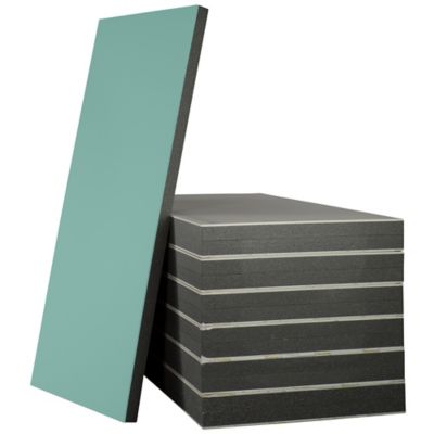 Plaque de doublage hydrofuge Pladur 250 x 120 cm, ép.13 mm + 80 mm (vendue à la plaque) zone « Sud »