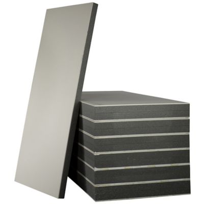 Plaque de doublage Pladur 250 x 120 cm, ép.13 mm + 80 mm (vendue à la