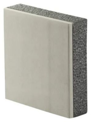 Plaque de doublage Pladur TH35 250 x 120 cm, ép.10 mm + 20 mm (vendue à la plaque)