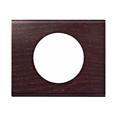Plaque Quadruple Legrand Céliane Teinte Wengé – 71mm – Réf. 69204