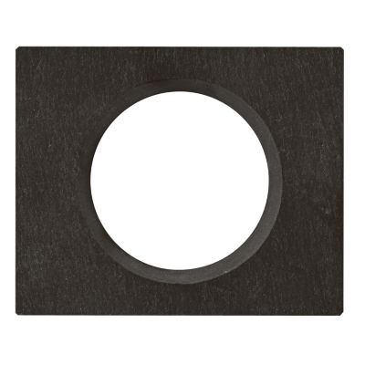 Plaque de finition 1 poste Legrand Céliane 0 693 71 coloris ardoise l.100 x P.8,5 x H.82 mm
