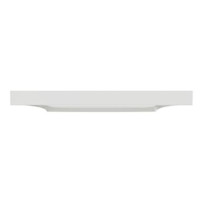 Plaque de finition 1 poste Schneider Electric Odace Styl S52C702 coloris blanc l.85 x P.10 x H.85 mm