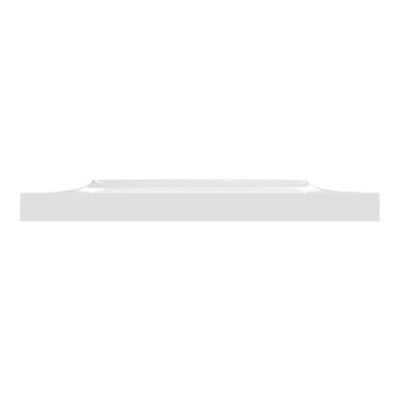 Plaque de finition 1 poste Schneider Electric Odace Styl S52C702 coloris blanc l.85 x P.10 x H.85 mm