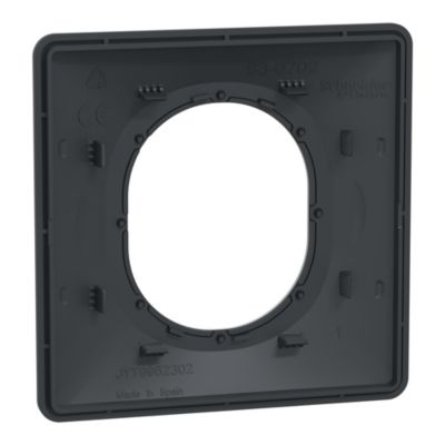 Interrupteur lumineux va-et-vient encastrable avec plaque de finition