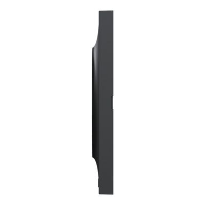 Plaque de finition 2 postes Schneider Electric Odace Styl S540704 coloris anthracite l.156 x P.10 x H.85 mm