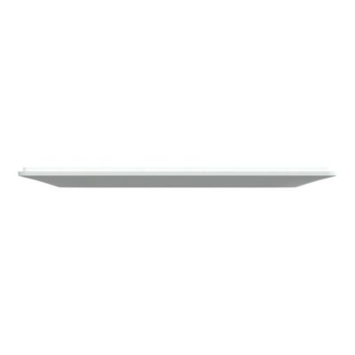 Plaque de finition 2 postes Schneider Electric Ovalis S320704 coloris blanc l.158 x P.10 x H.87 mm