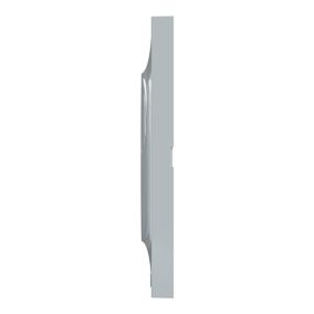 Plaque de finition 3 postes Schneider Electric Odace Styl S520706B1 coloris sable l.227 x P.10 x H.85 mm