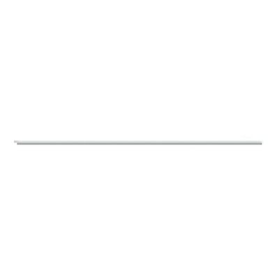 Plaque de finition 3 postes Schneider Electric Ovalis S320706 coloris blanc l.229 x P.10 x H.87 mm