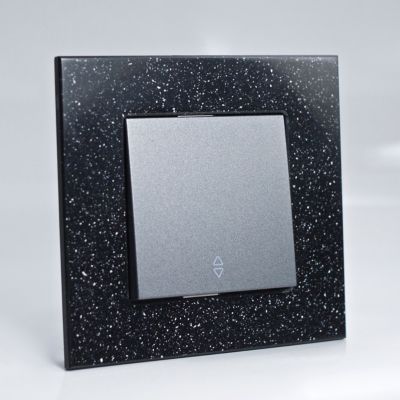Plaque de finition corian quartz 1 poste 84x87x10mm