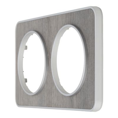Plaque de finition double Jacobsen Espen chêne gris à assembler