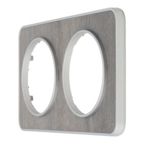 Plaque de finition double Jacobsen Espen chêne gris à assembler