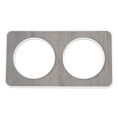 Plaque de finition double Jacobsen Espen chêne gris à assembler