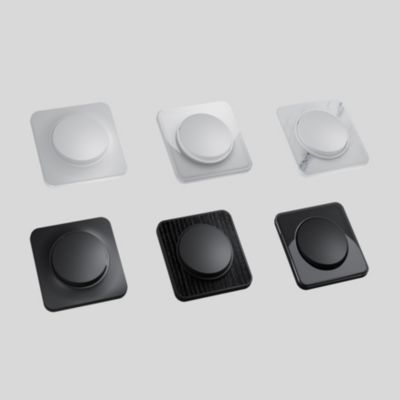 Plaque de finition quintuple Jacobsen Espen blanc à assembler