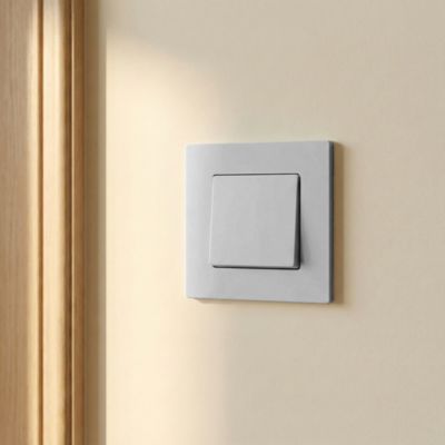 Plaque de finition simple Colours Kalya gris