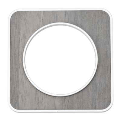 Plaque de finition simple Jacobsen Espen chêne gris à assembler