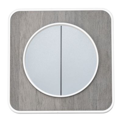 Plaque de finition simple Jacobsen Espen chêne gris à assembler