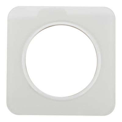 Plaque de finition simple Jacobsen Espen verre blanc