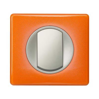 5 Plaques De Finition Legrand Celiane – Couleur Pamplemousse – Référence 99845 – Neuf Sous Emballage