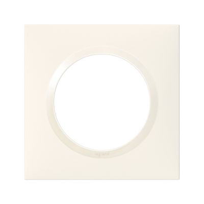 Plaque de finition simple Legrand Dooxie Blanc