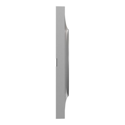 Plaque de finition simple Schneider Electric Odace Styl aluminium