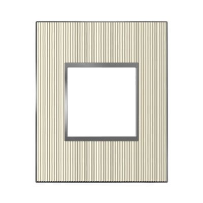 Plaque Simple Arnould INITIA 69802 – Couleur Ecru (sable Beige), Pour Installation électrique, Vendue à L'unité