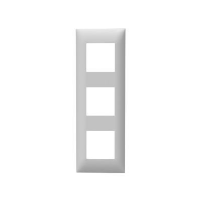 Plaque Triple Horizontale Blanc Arnould INITIA 69880 - Pour Interrupteur, D'occasion En Bon état