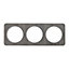 Plaque de finition triple Jacobsen Espen chêne gris