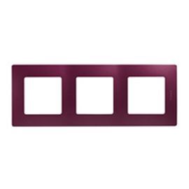 Plaque Simple Legrand NILOE Couleur Prune - Pour Installation électrique - Neuf