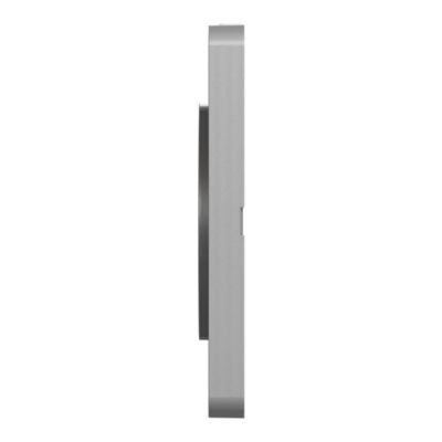 Plaque de finition triple Schneider Electric Odace Touch aluminium