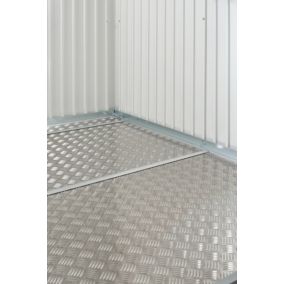 Plaque de fond Biohort en aluminium pour abris de jardin Highline 6 - 177,5 x 69,5 cm