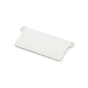 Plaque de lestage pour Stores Californiens 89mm - Blanc