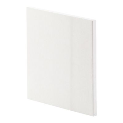 Plaque de plâtre standard BA13 NF Pladur 250 x 60 cm, ép.13 mm (vendue à la plaque)