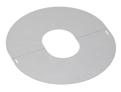 Plaque de propreté en inox Poujoulat
