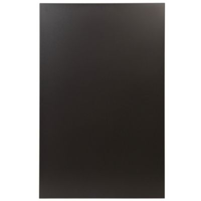 Plaque de protection murale Le Marquier Unie l. 80 x H. 120 cm noire