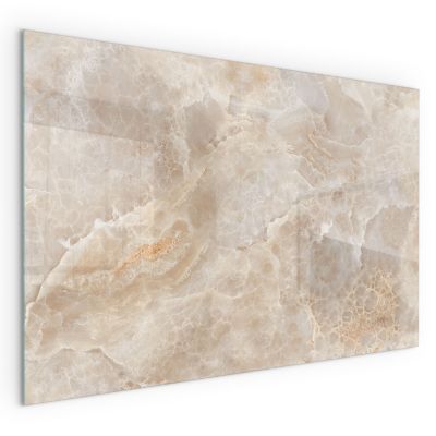 Plaque de Sol de Cheminée Wallfluent 100x70 cm Motif de pierre naturelle Revêtement de Sol sous la Cheminée