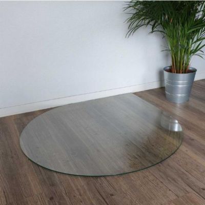 Plaque de sol goutte d'eau en verre 1000x1000 R500