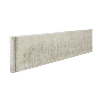 Plaque de soubassement béton Koura 202,5 x 25 cm, ép.35 mm