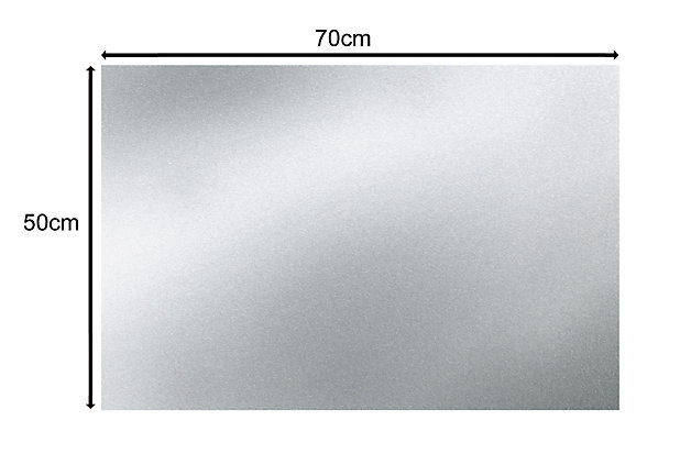 Plaque magnétique effaçable, blanc, l.50 x H.70 cm