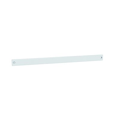 Plaque obturation POE2A blanc pour entrée d'air grande entaille - 390x25mm - ANJOS 0149