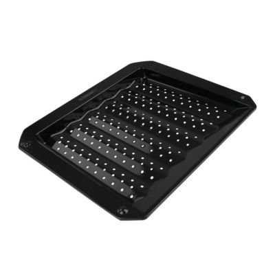 Plaque ondulée et perforée pour four et barbecue en tôle 38 x 33 cm FM Professional Barbecue