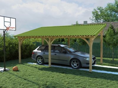 Plaque ondulée Easyfix vert 82cm x 2m Onduline