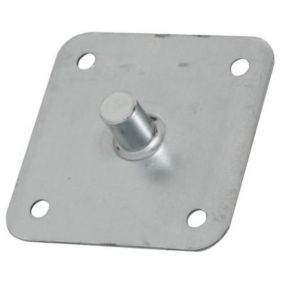 Plaque pivot pour moteur 75 x 75mm Protecta