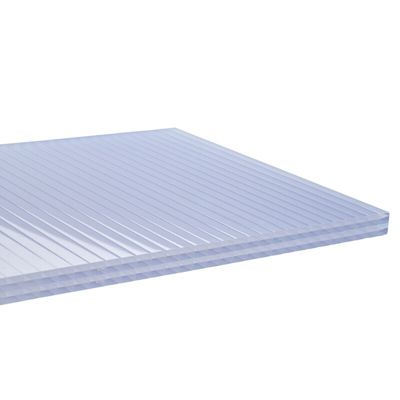 PLAQUE POLYCARBONATE ALVÉOLAIRE 32MM Opaline, ep.32 mm, l.98 cm, L.3 m
